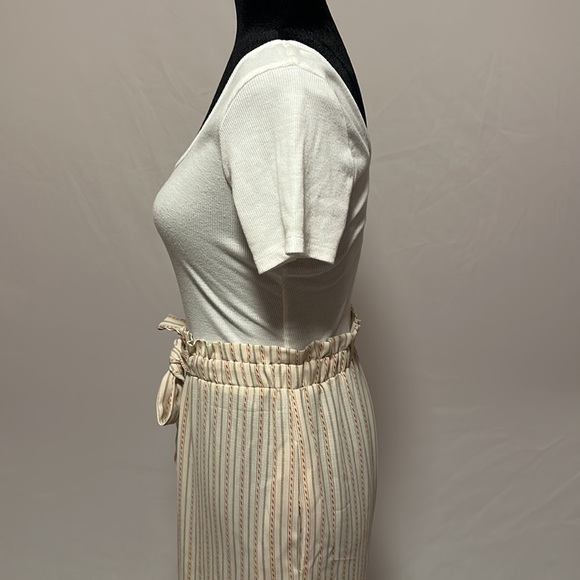 Love and piece collective white and cream jumpsuit size S - Picture 4 of 8